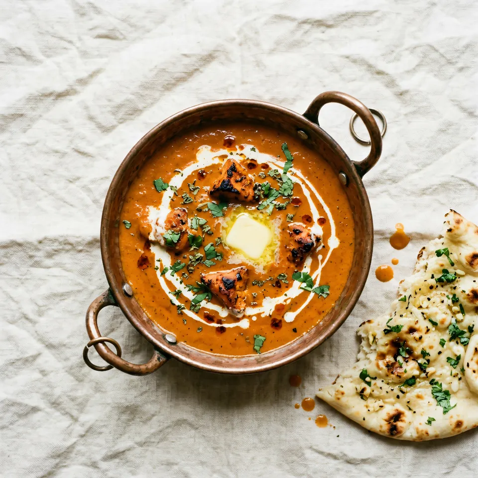 Butter Chicken, the signature Indian dish